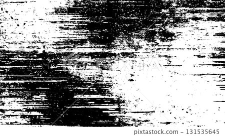Hard grunge background featuring horizontal line noise 131535645