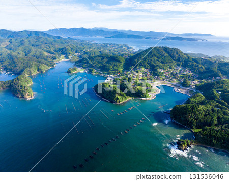 Magurodate Fishing Port on the Karakuwa Peninsula (Kesennuma City, Miyagi Prefecture) 131536046