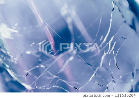 Cracked glass background material 131536204