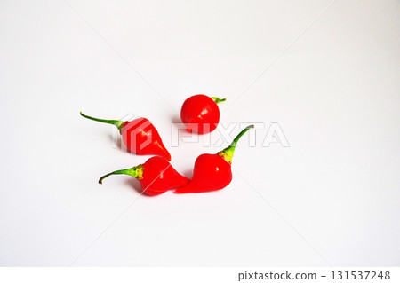 Red mild chili pepper (biquinho) (autumn, October) 131537248