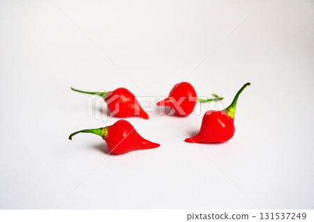 Red mild chili pepper (biquinho) (autumn, October) 131537249