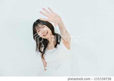 美女圖片：年輕女子肖像 131539736