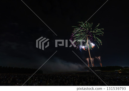 Hokkaido Artistic Fireworks Festival, Moere Numa, Sapporo, fireworks, summer, fireworks festival, fireworks, event, night sky 131539793