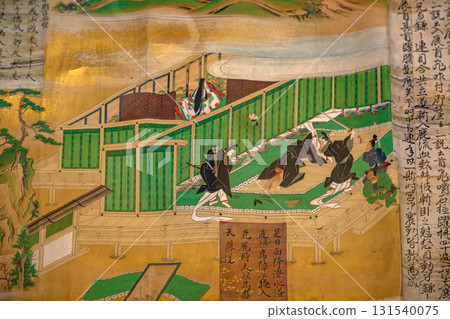 談山神社 殿峰傳說絲綢捲軸 131540075