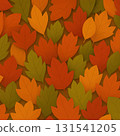 Retro-inspired foliage composition in warm earthy colors, minimal flat style for decorative and graphic use 131541205
