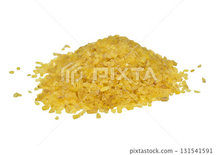 The couscous grain lies in a pile. 131541591