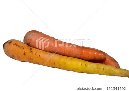 Two-color carrots 131541592