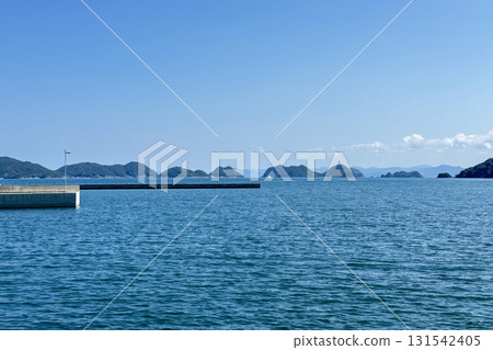 View of Omi Island in the Sea of Japan from Senza Kitchen Roadside Station View of Omi Island in the Sea of Japan from Senza Kitchen Roadside Station 131542405