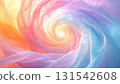 柔和的彩色織物與旋轉的光線營造出奇妙的質感 131542608