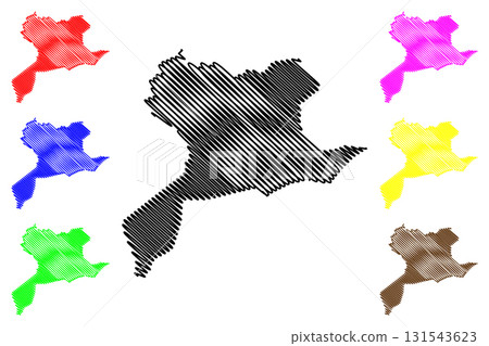 Saida Province (Provinces of Algeria, Peoples Democratic Republic of Algeria) map vector illustration, scribble sketch Saida map Saida Province (Provinces of Algeria, Peoples Democratic Republic of Algeria) map vector illustration, scribble sketch Saida map 131543623