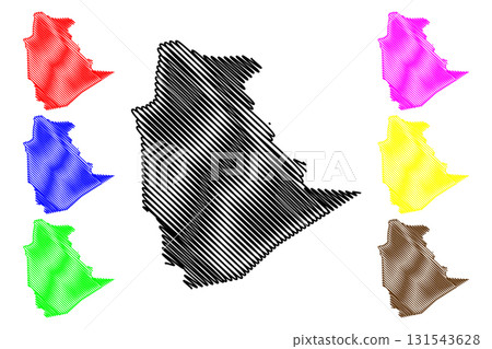 Tamanrasset Province (Provinces of Algeria, Peoples Democratic Republic of Algeria) map vector illustration, scribble sketch Tamanghasset map Tamanrasset Province (Provinces of Algeria, Peoples Democratic Republic of Algeria) map vector illustration, scribble sketch Tamanghasset map 131543628