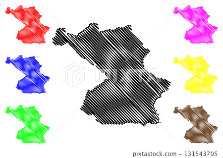 Centre-Sud Region (Regions of Burkina Faso, Burkina Faso) map vector illustration, scribble sketch Centre Sud map Centre-Sud Region (Regions of Burkina Faso, Burkina Faso) map vector illustration, scribble sketch Centre Sud map 131543705