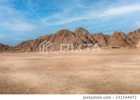 Scenic desert landscape near Sharm el Sheikh, South Sinai, Egypt 131544072