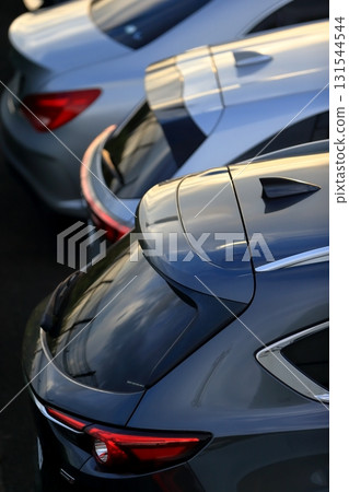 Image of cars lined up 131544544