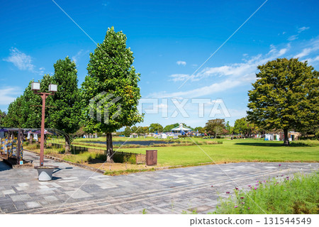 【木曾三泉公園中心】北區散步道和草坪廣場（岐阜縣海津市） 131544549