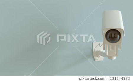 The Camera CCTV for Security concept 3d Rendering. 131544573