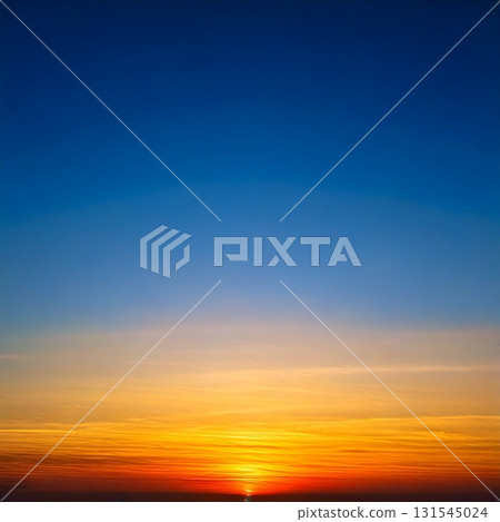 A scene of the sky from before dawn to the morning sun, expressed in pale colors A scene of the sky from before dawn to the morning sun, expressed in pale colors 131545024