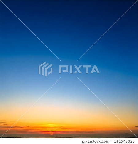 A morning sky with soft light and a pure atmosphere A morning sky with soft light and a pure atmosphere 131545025