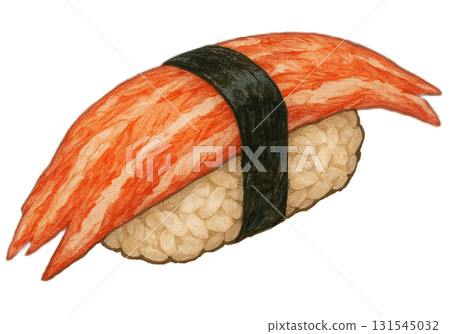 蟹肉握壽司插圖（1個） 131545032