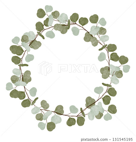 Eucalyptus wreath frame Eucalyptus wreath frame 131545195