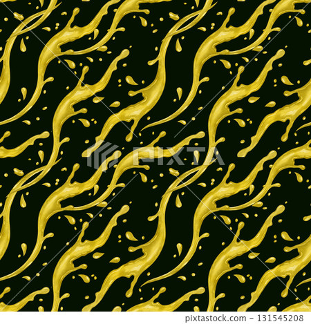 Yellow splash seamless pattern Yellow splash seamless pattern 131545208