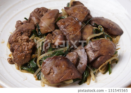 Stir-fried liver and chives Stir-fried liver and chives 131545565