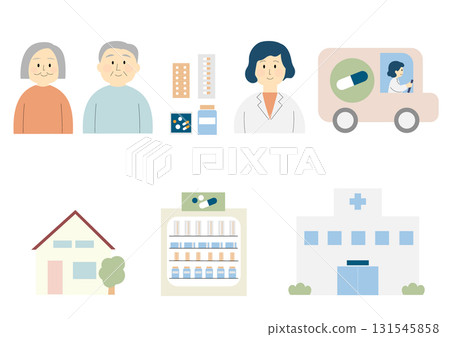 藥師上門服務相關插圖集 131545858