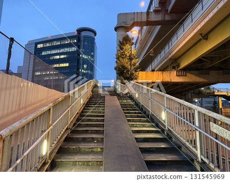 從人行天橋看到的風景:池袋六又人行天橋 從人行天橋看到的風景:池袋六又人行天橋 131545969