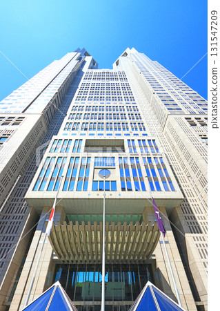東京都新宿區1號都廳舍外景 東京都新宿區1號都廳舍外景 131547209