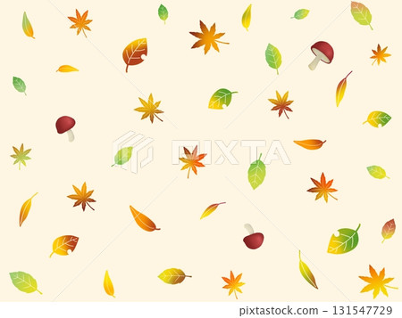落葉無縫圖案A-2 落葉無縫圖案A-2 131547729