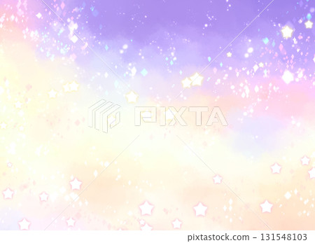 可愛的萬聖節夜空背景 可愛的萬聖節夜空背景 131548103