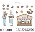 Bakery illustration set 131548250