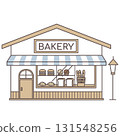 Bakery exterior illustration 131548256