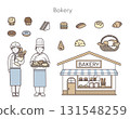 Bakery illustration set 131548259