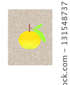 Colorful Yuzu illustration background 131548737