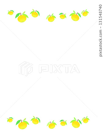 Stylish yuzu frame 131548740