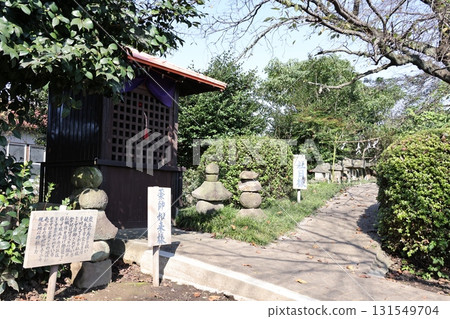 位於群馬縣伊勢崎市橋園沼湖畔的藥師如來寺 位於群馬縣伊勢崎市橋園沼湖畔的藥師如來寺 131549704