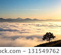 A southern island floating in the sea of clouds 131549762