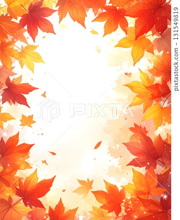 Autumn leaves background material 131549819