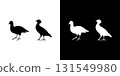 Crake bird silhouette icon graphic design isolated animal wildlife vector 131549980