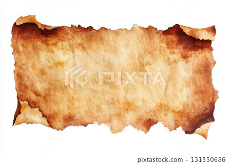 Create Ancient Parchment, Old Texture With Crumpled Aged Paper For History Theme 131550686