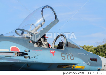 日本航空自衛隊F-2戰機的駕駛艙 131551139