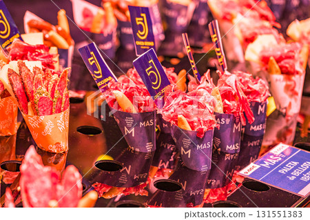 Barcelona, market, bar, midsummer, Spain 131551383