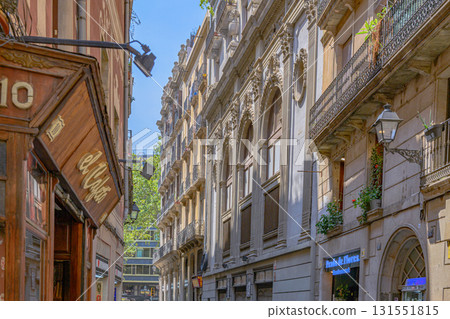 Barcelona, cityscape, clear skies, midsummer, Spain Barcelona, cityscape, clear skies, midsummer, Spain 131551815