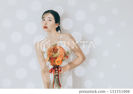 穿著婚紗的女人 131551906