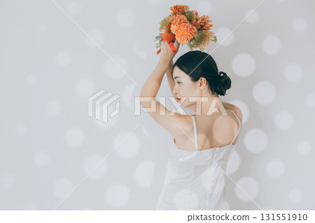 穿著婚紗的女人 131551910