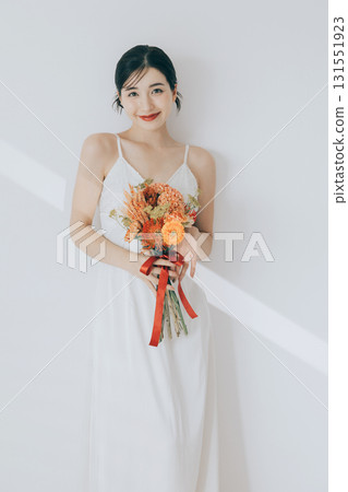 Woman in wedding dress Woman in wedding dress 131551923