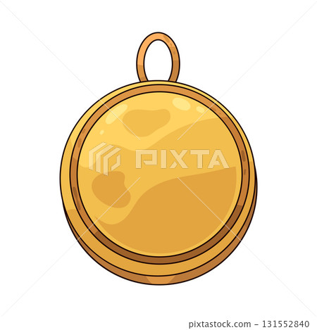 illustration of Coin Pendant 131552840