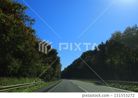 The blue sky beyond the road The blue sky beyond the road 131553272