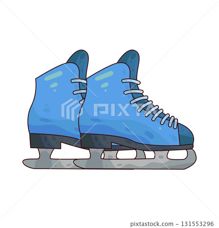 illustration of Ice Skates illustration of Ice Skates 131553296